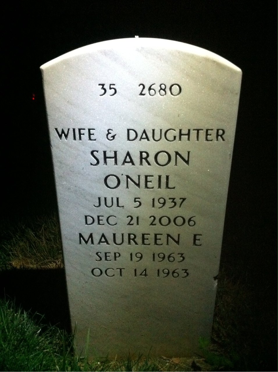 Back of headstone — Philip Kahn