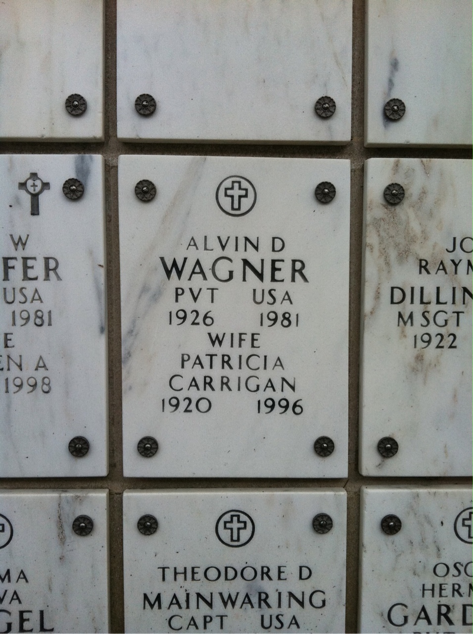 Alvin D Wagner