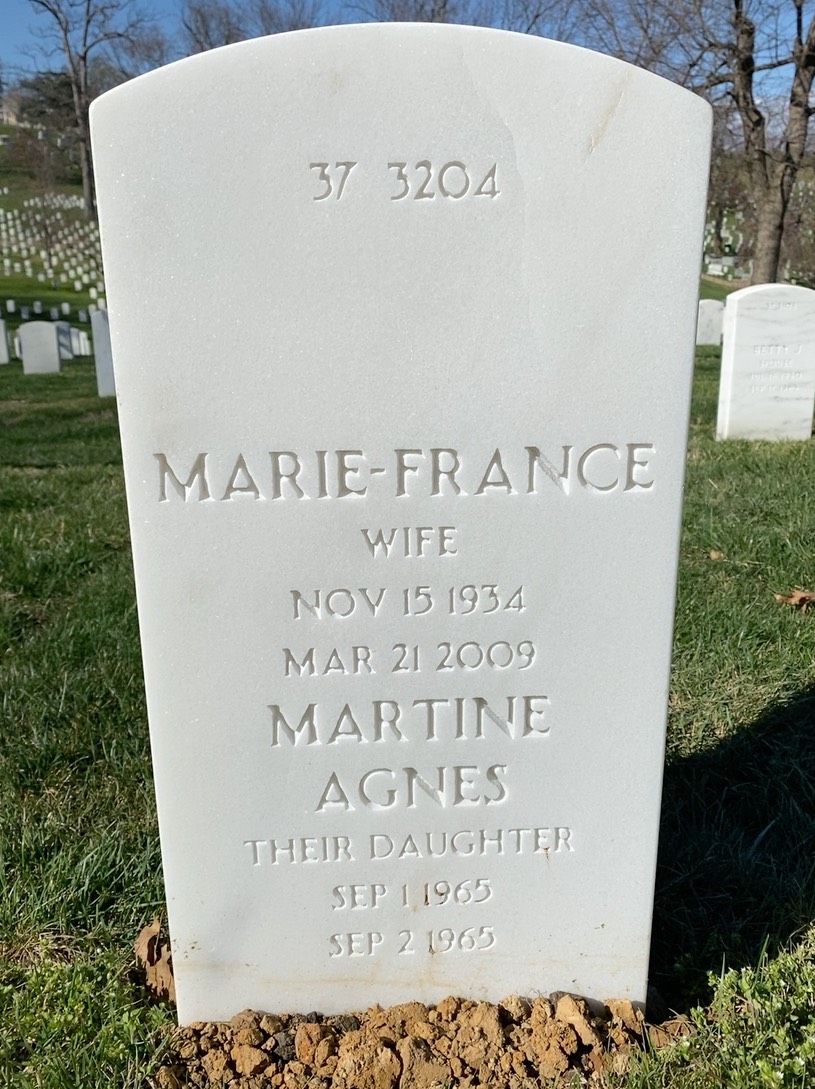 Back of headstone — Anthony Pirrone