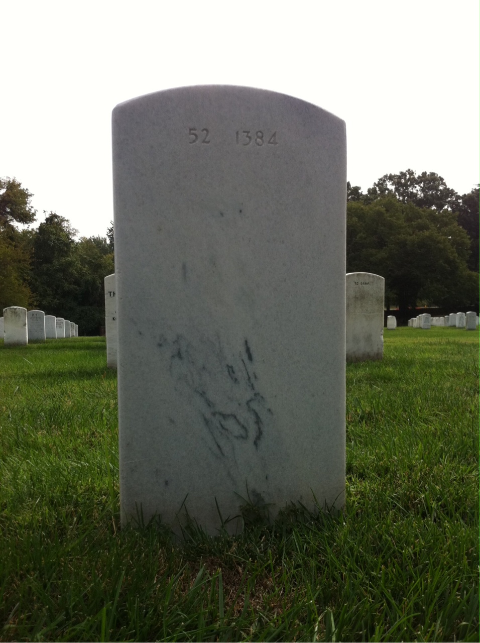 Headstone of Harold Franklin Kline