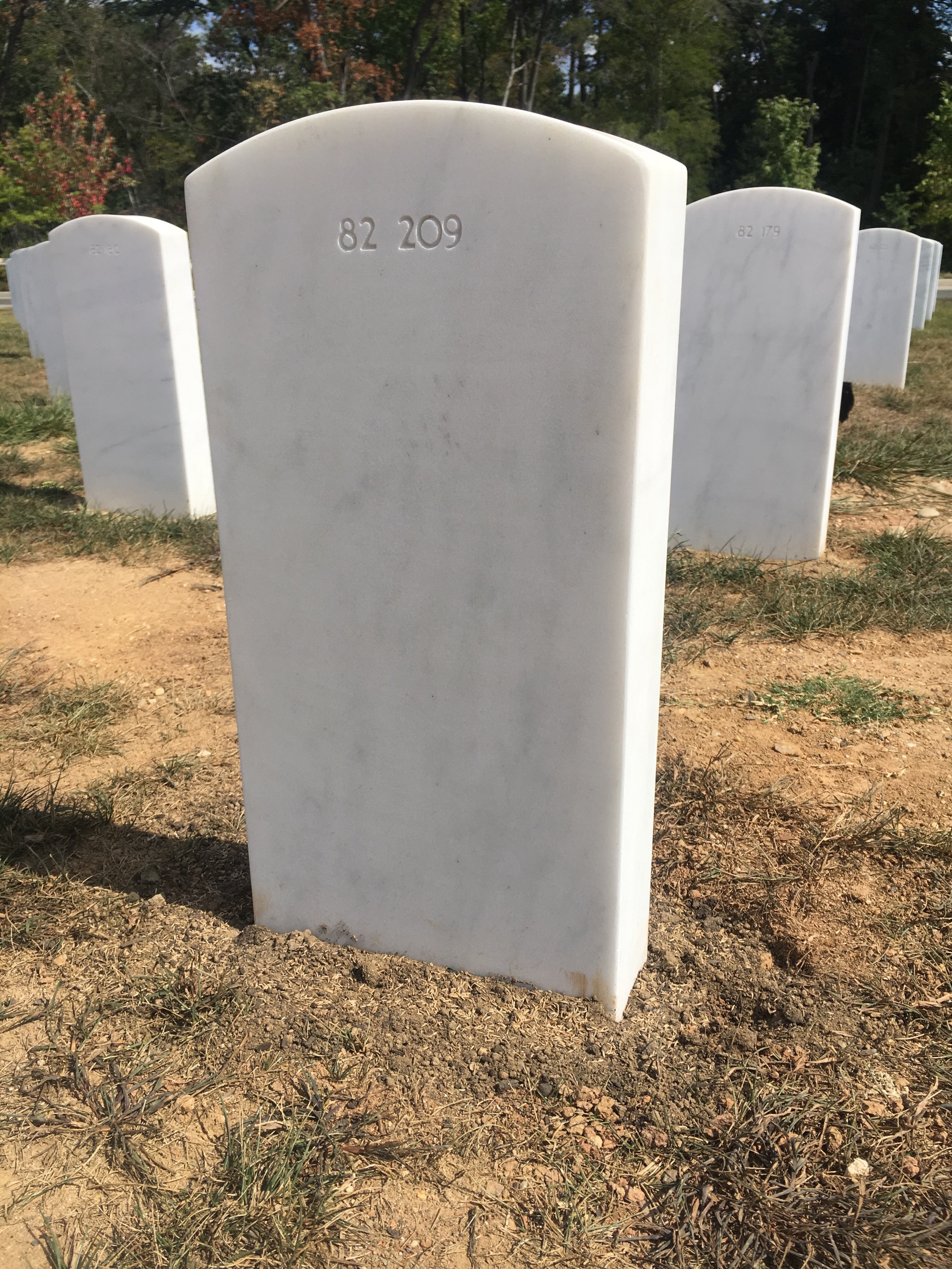 Back of headstone — William Harold Snyder