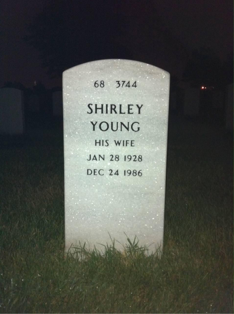 Back of headstone — James Coles