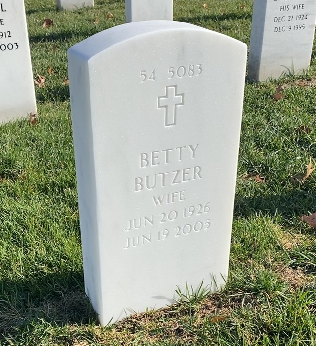 Back of headstone — John Brown