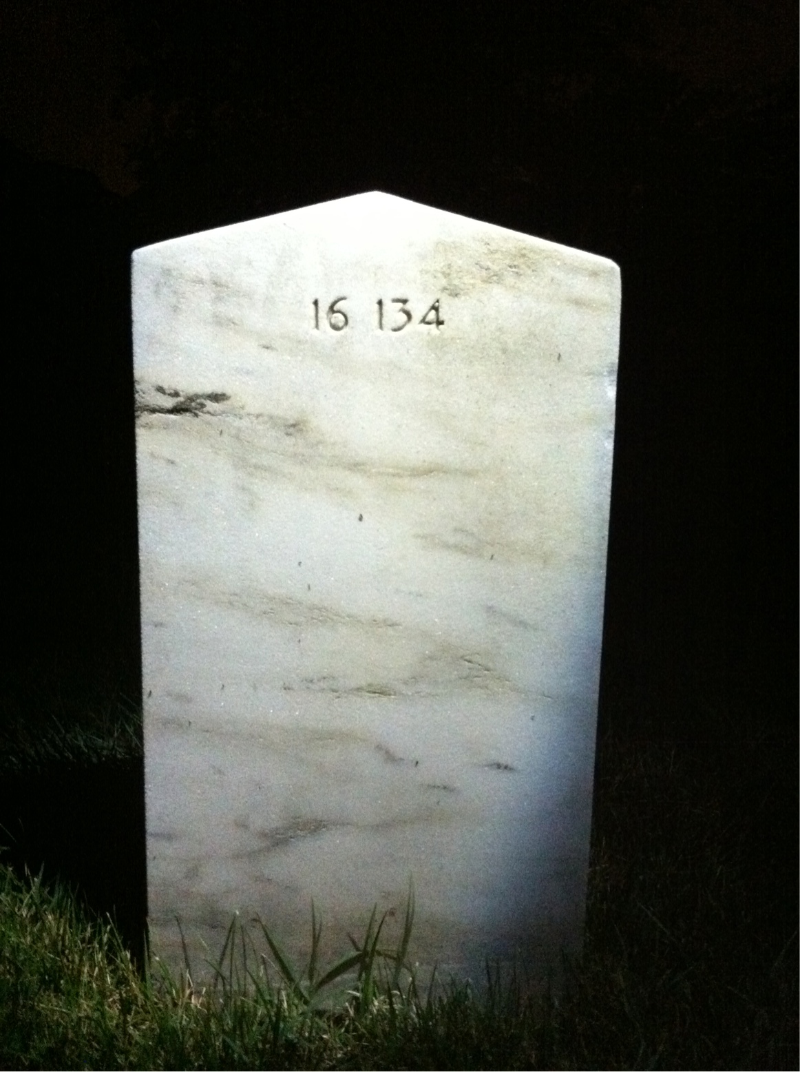 Back of headstone — John Bedingfield
