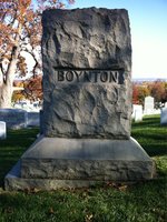 Henry Boynton — Headstone Back