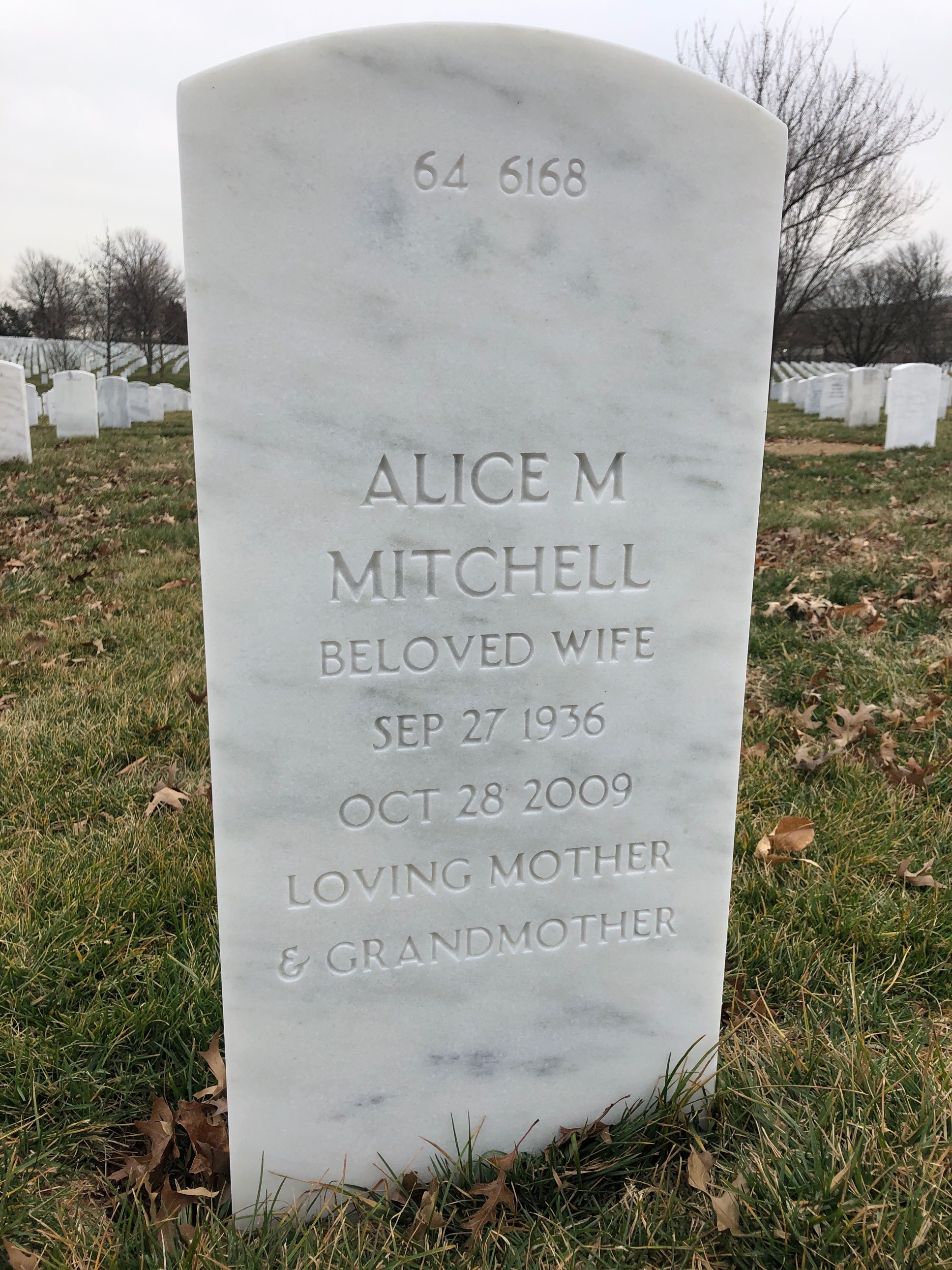 Back of headstone — Justin Mccarthy