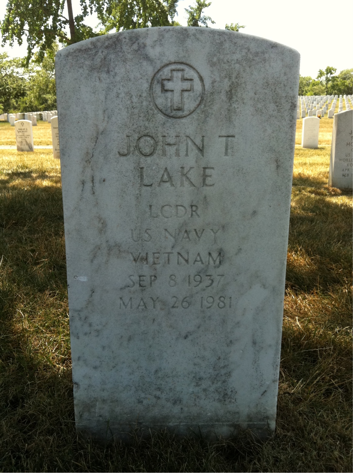 John T Lake