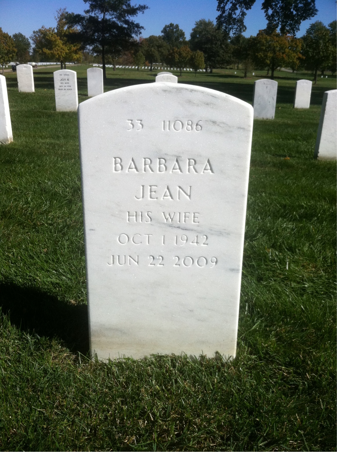 Back of headstone — Hewitt Peete