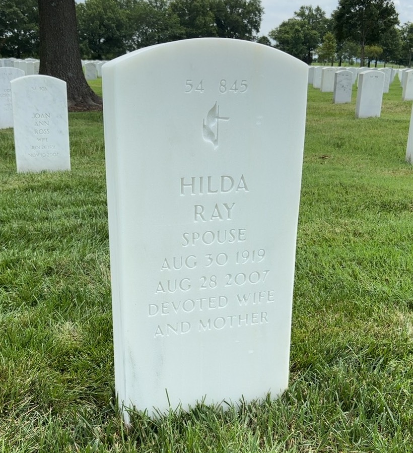 Back of headstone — Robert Patrick