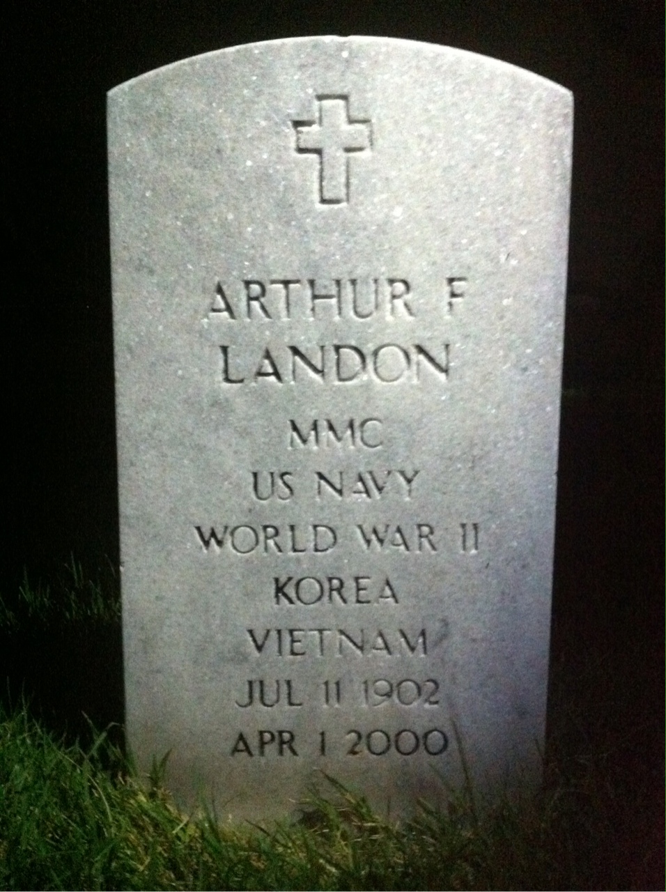 Arthur F Landon