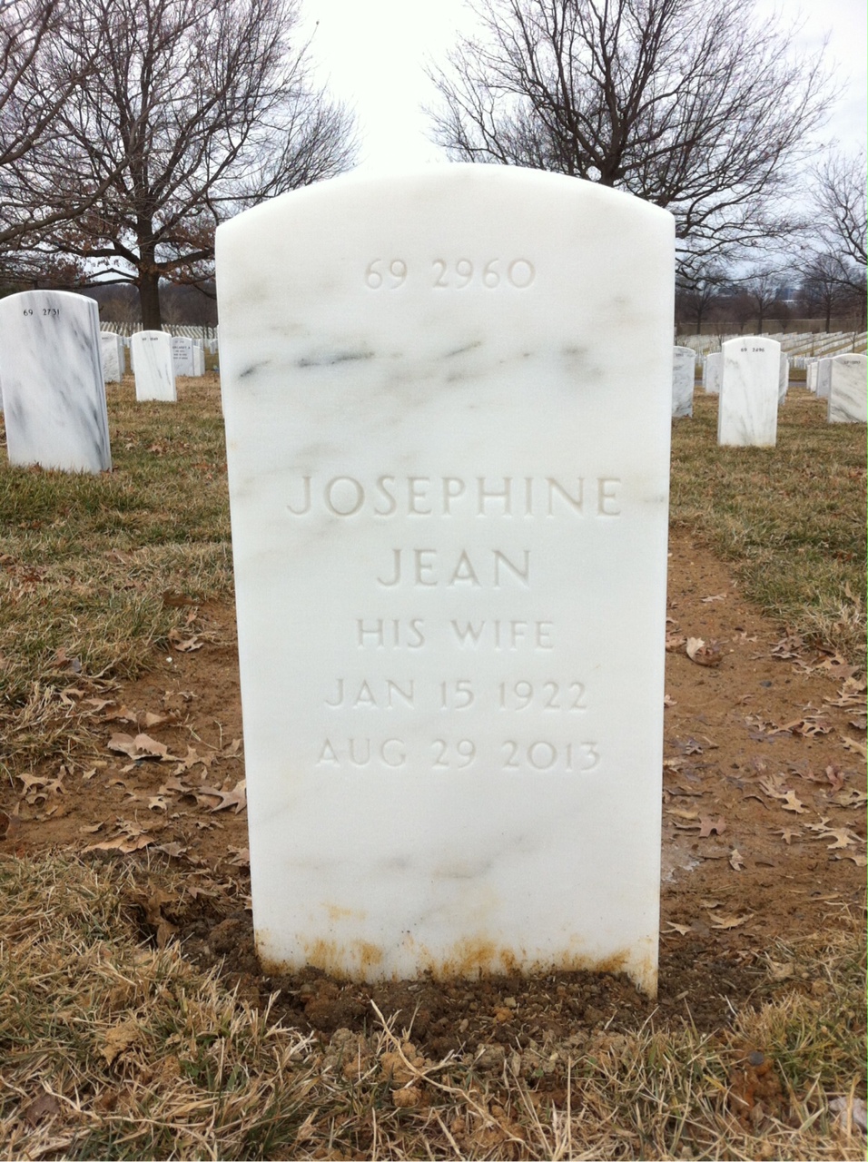 Back of headstone — Walter Schlegel