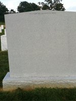 John Adam — Headstone Back