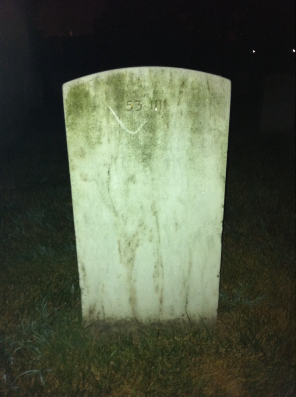 Back of headstone — Jose Morales