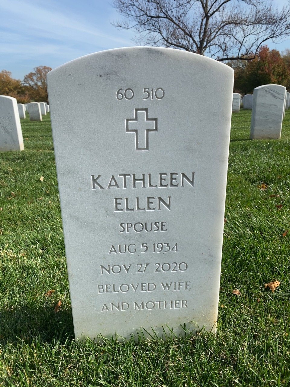 Back of headstone — Charles Ippolito