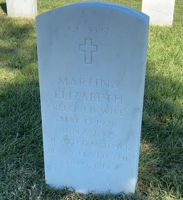 Back of headstone — Genario Dicello