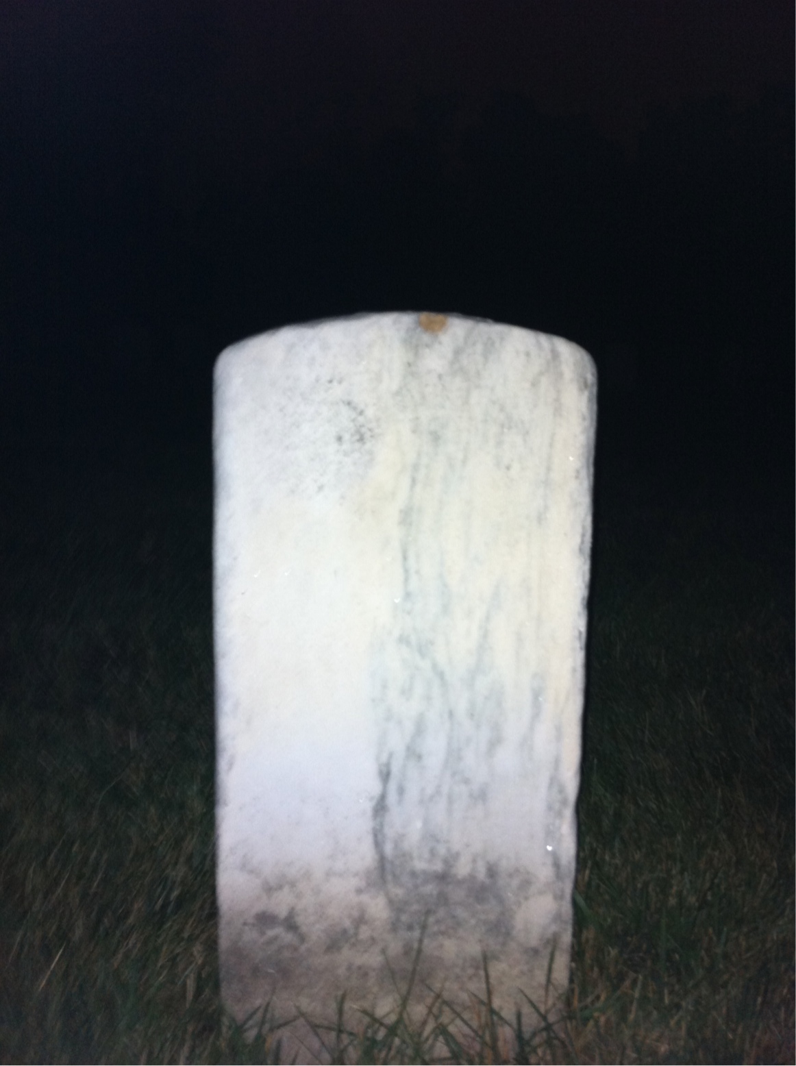 Back of headstone — Patrick Murphy