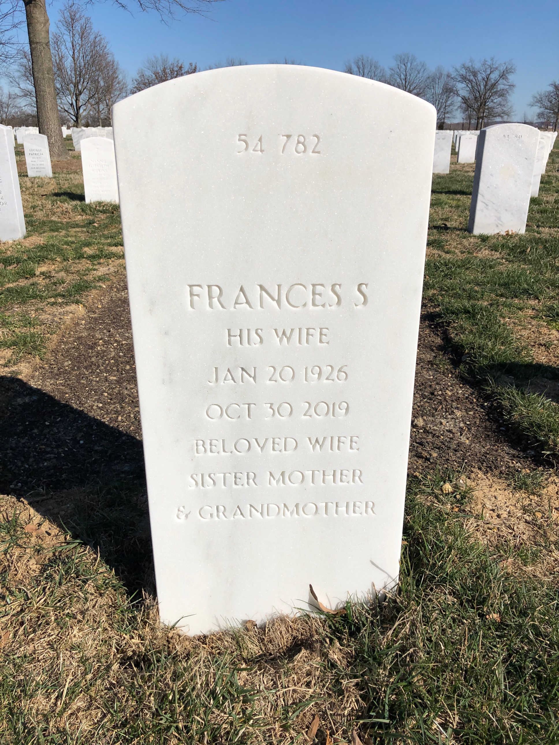 Back of headstone — Edward Gibbs
