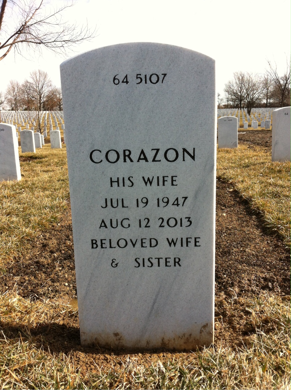 Back of headstone — Ira Jett
