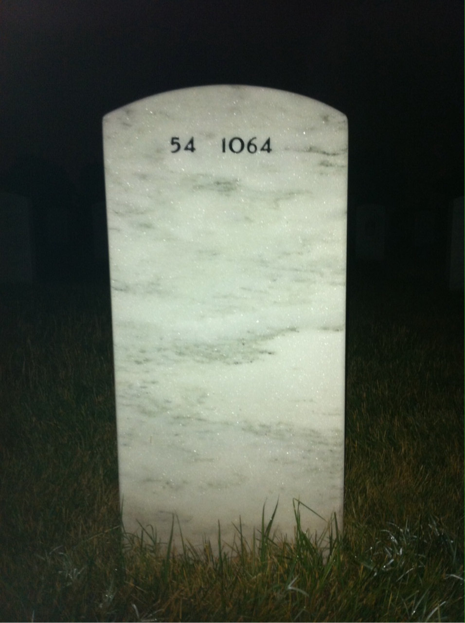 Back of headstone — Henry Jurgens