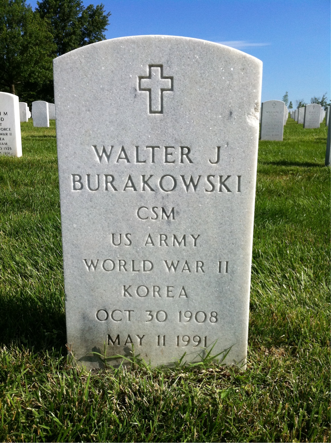 Walter J Burakowski