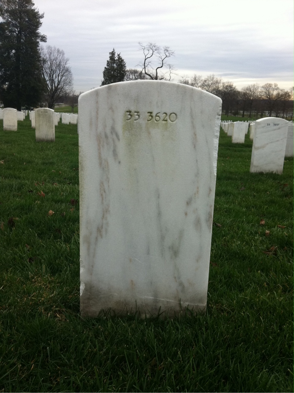 Back of headstone — William Mellor