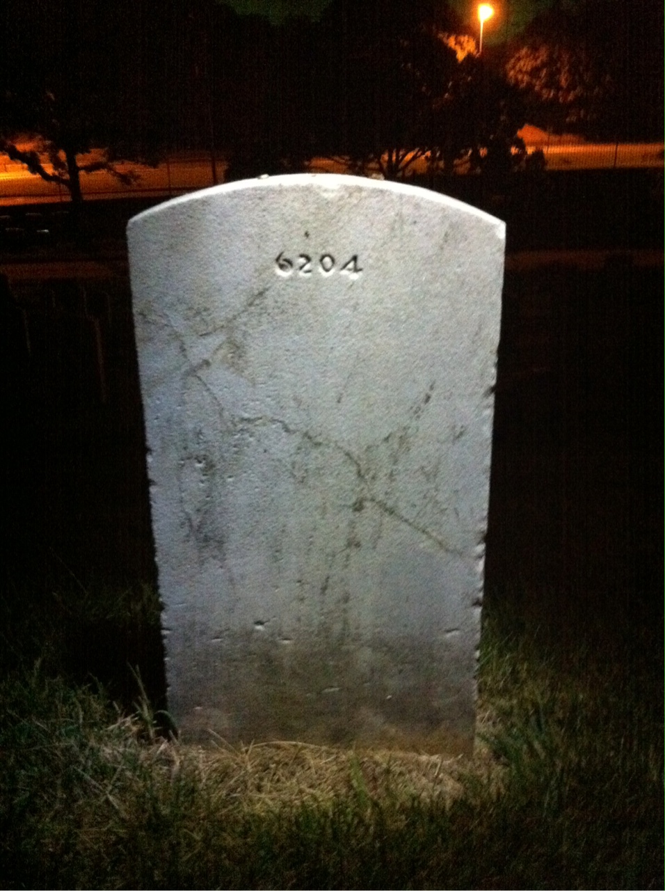 Back of headstone — Havard Moyer