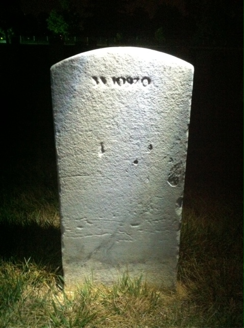 Back of headstone — William Mcintyre