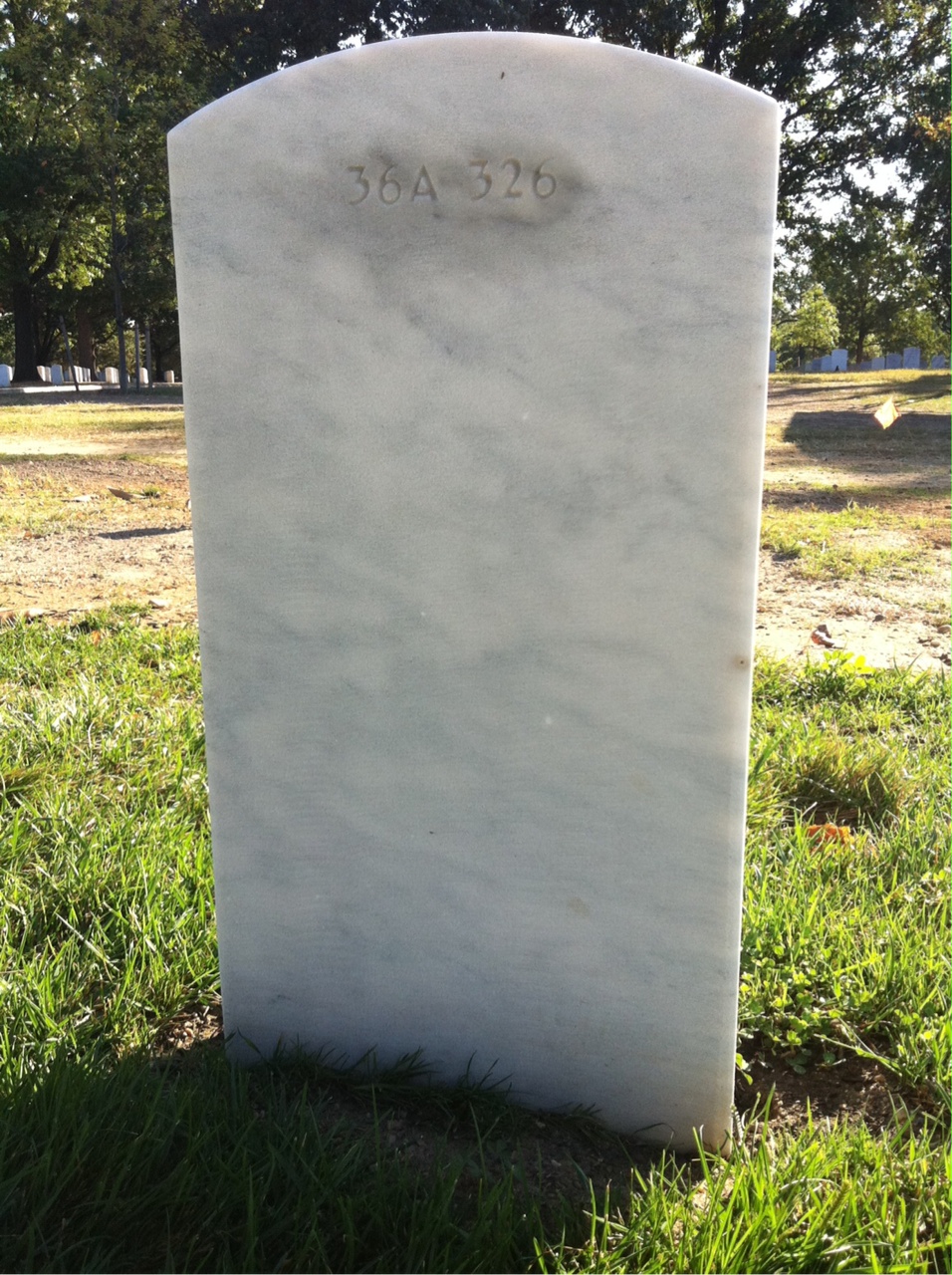 Back of headstone — William Smith