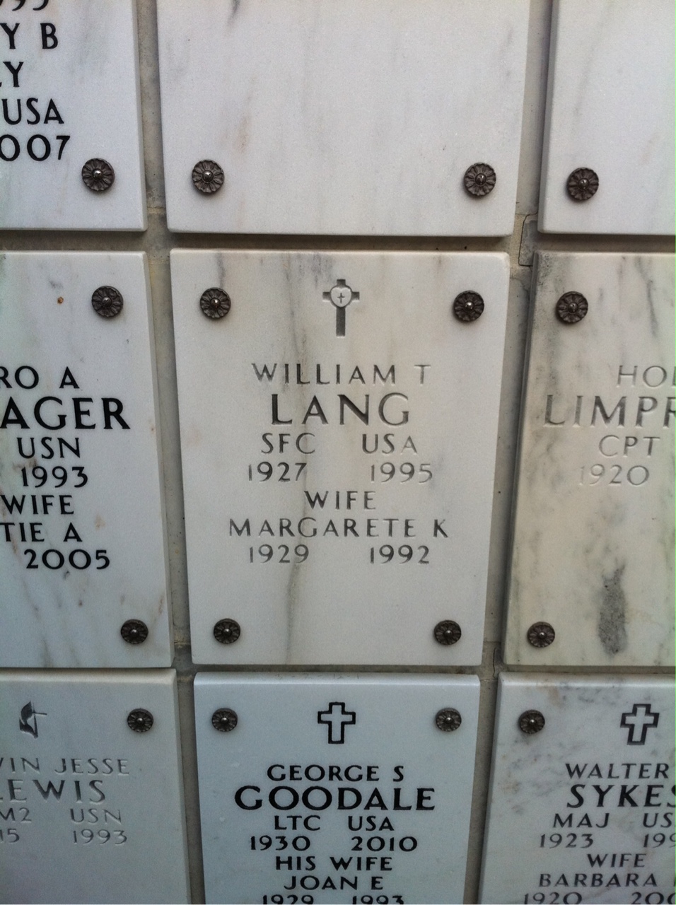 William T Lang