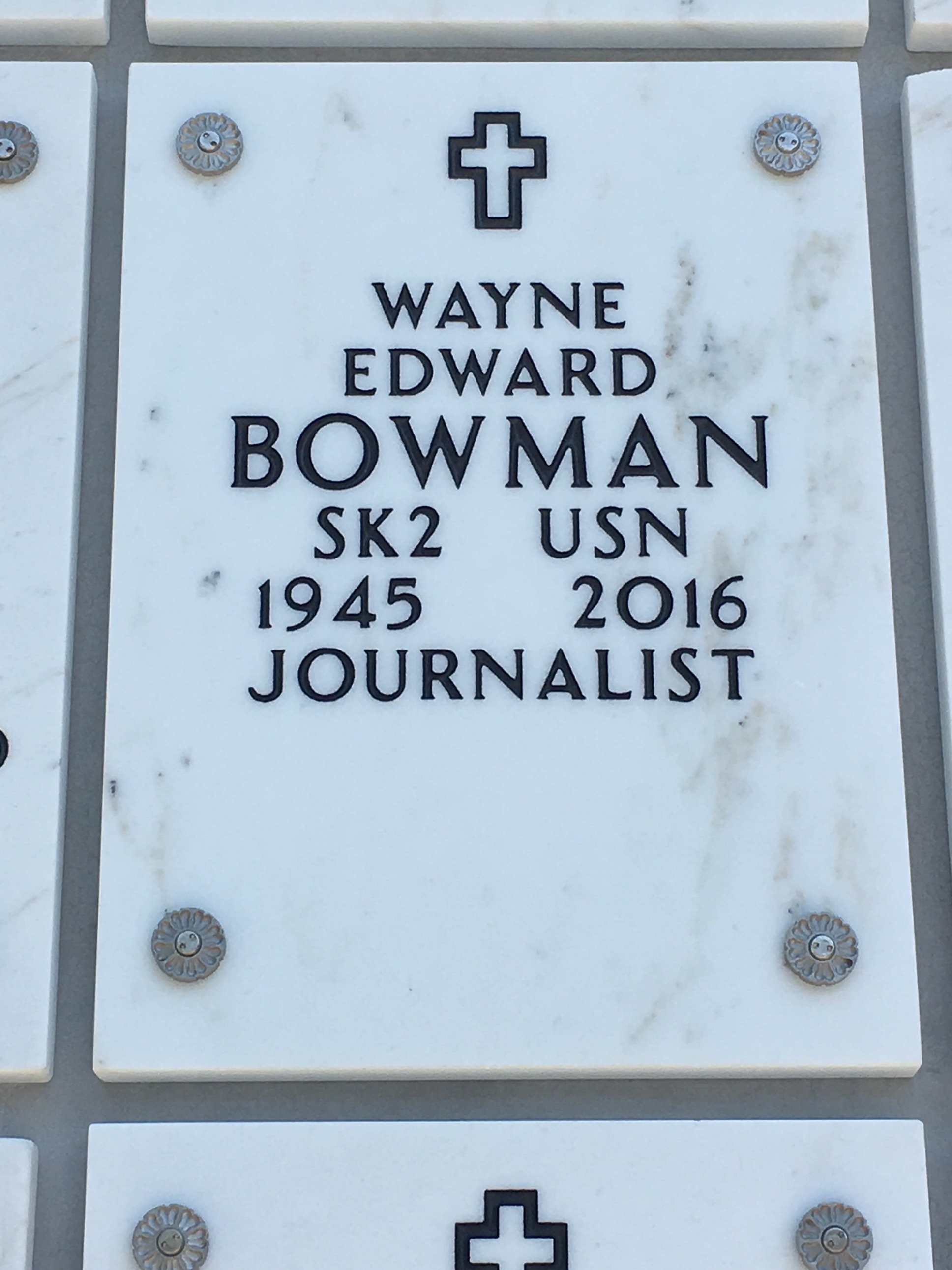 Wayne Edward Bowman