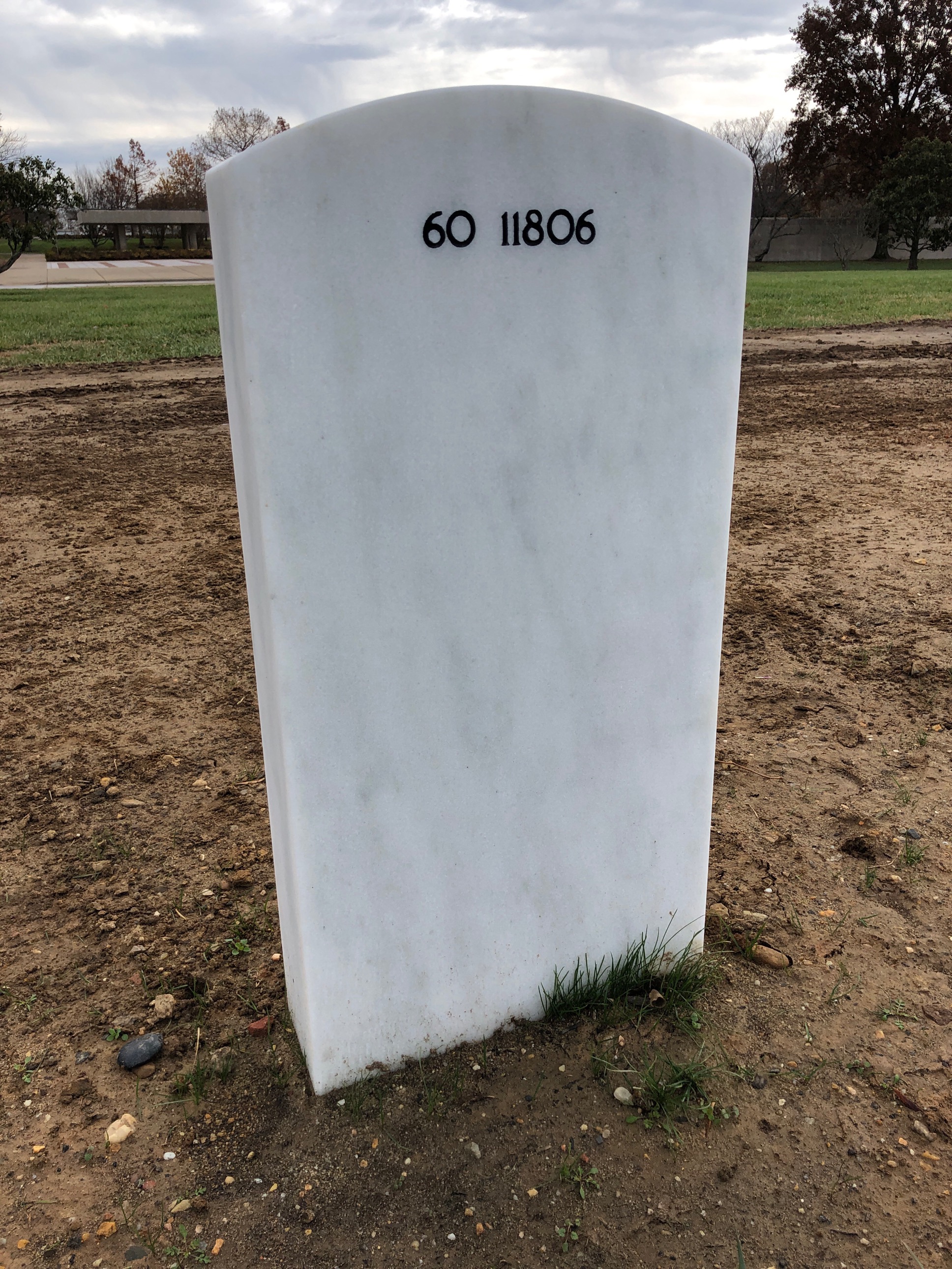 Back of headstone — Nicholas Quell Sheperty