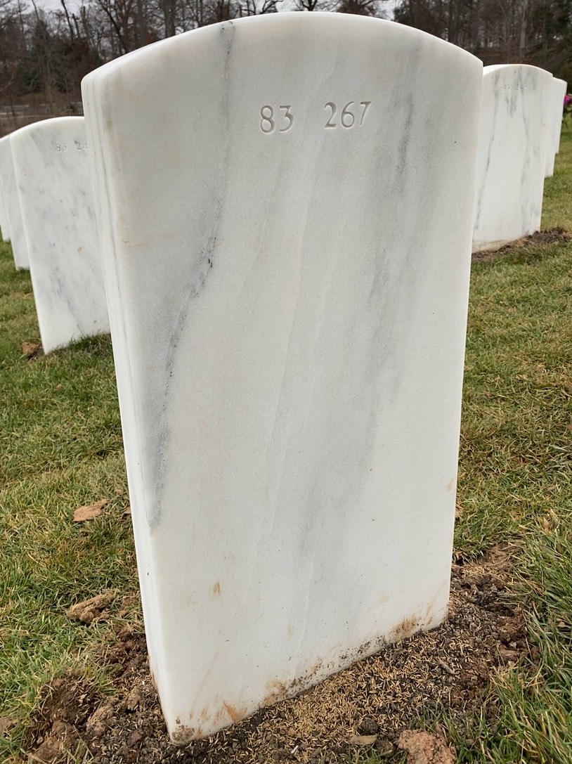 Back of headstone — Scott Michael Stewart