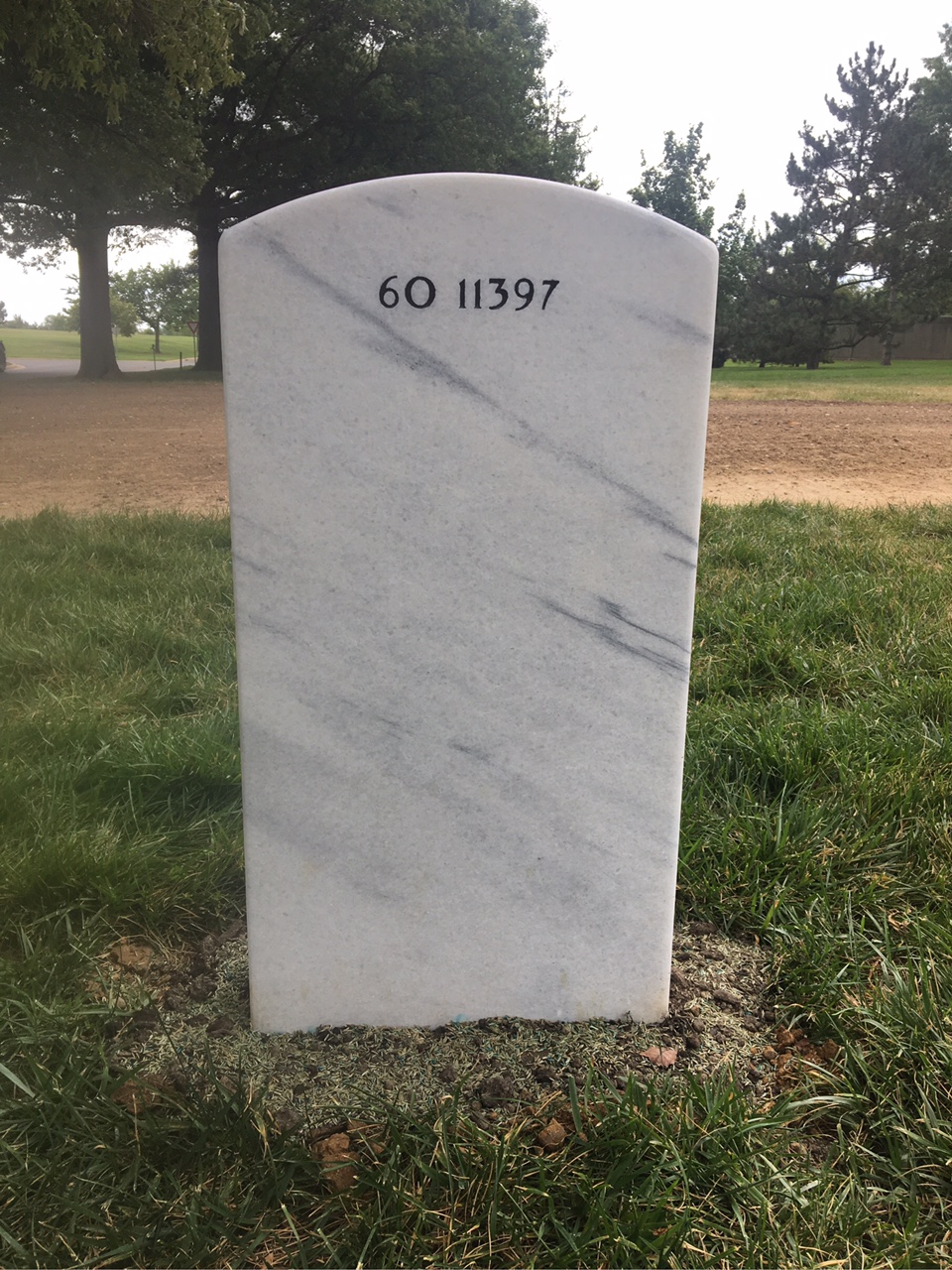 Back of headstone — William Cornelius Ryan