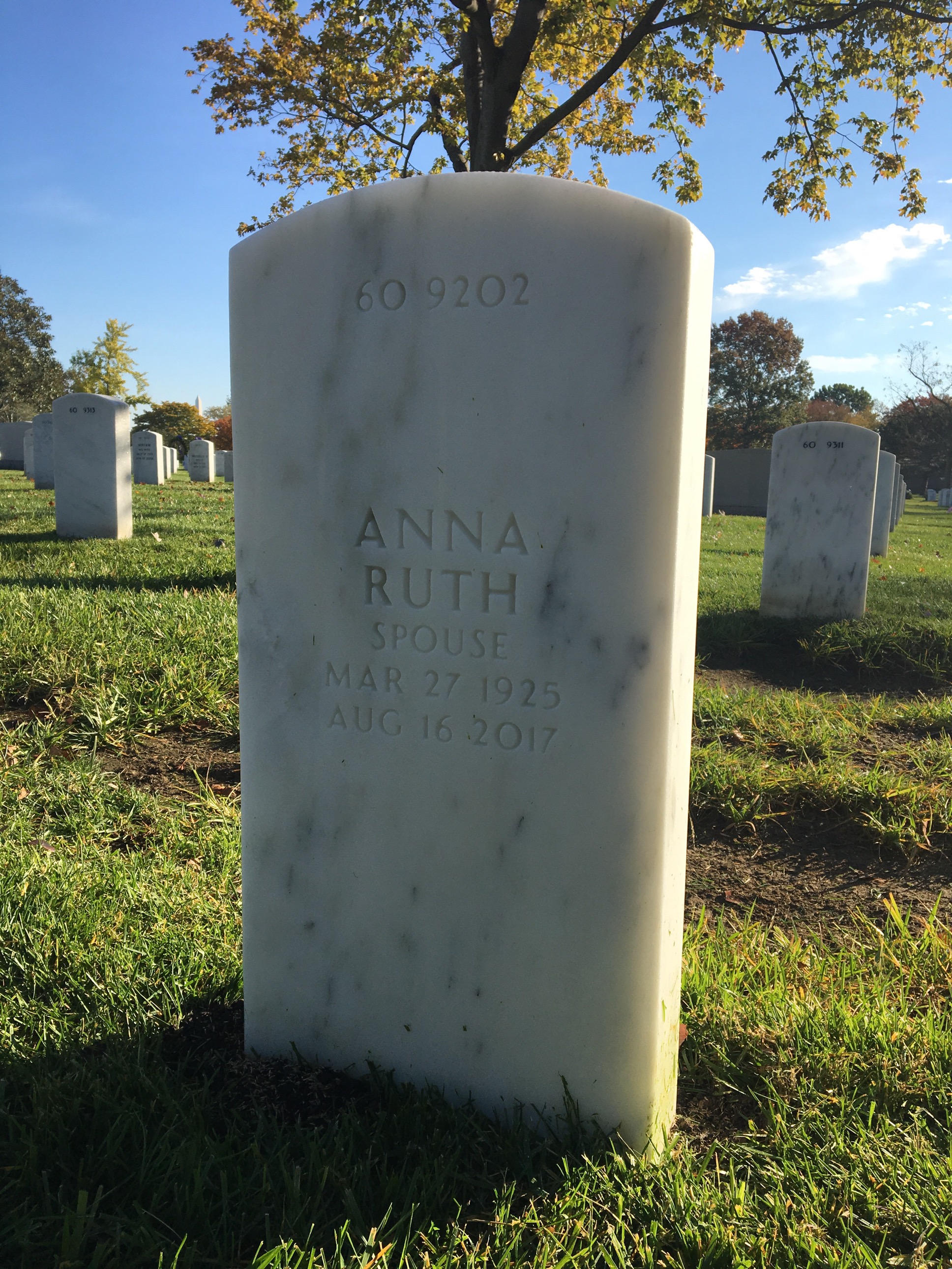 Back of headstone — Tolbert Gentry