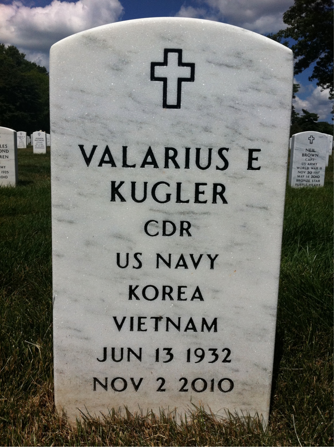 Valarius Elmer Kugler