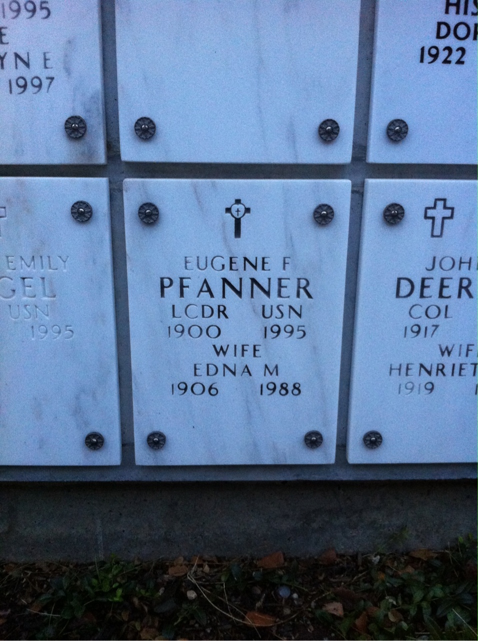 Eugene F Pfanner