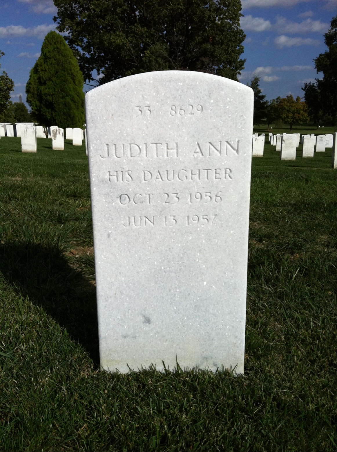 Back of headstone — Richard Sipe
