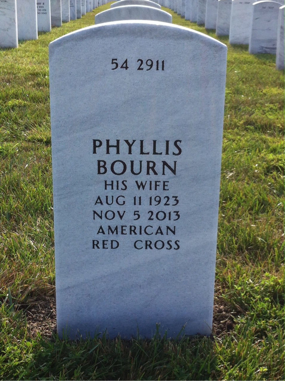 Back of headstone — William Mcguire