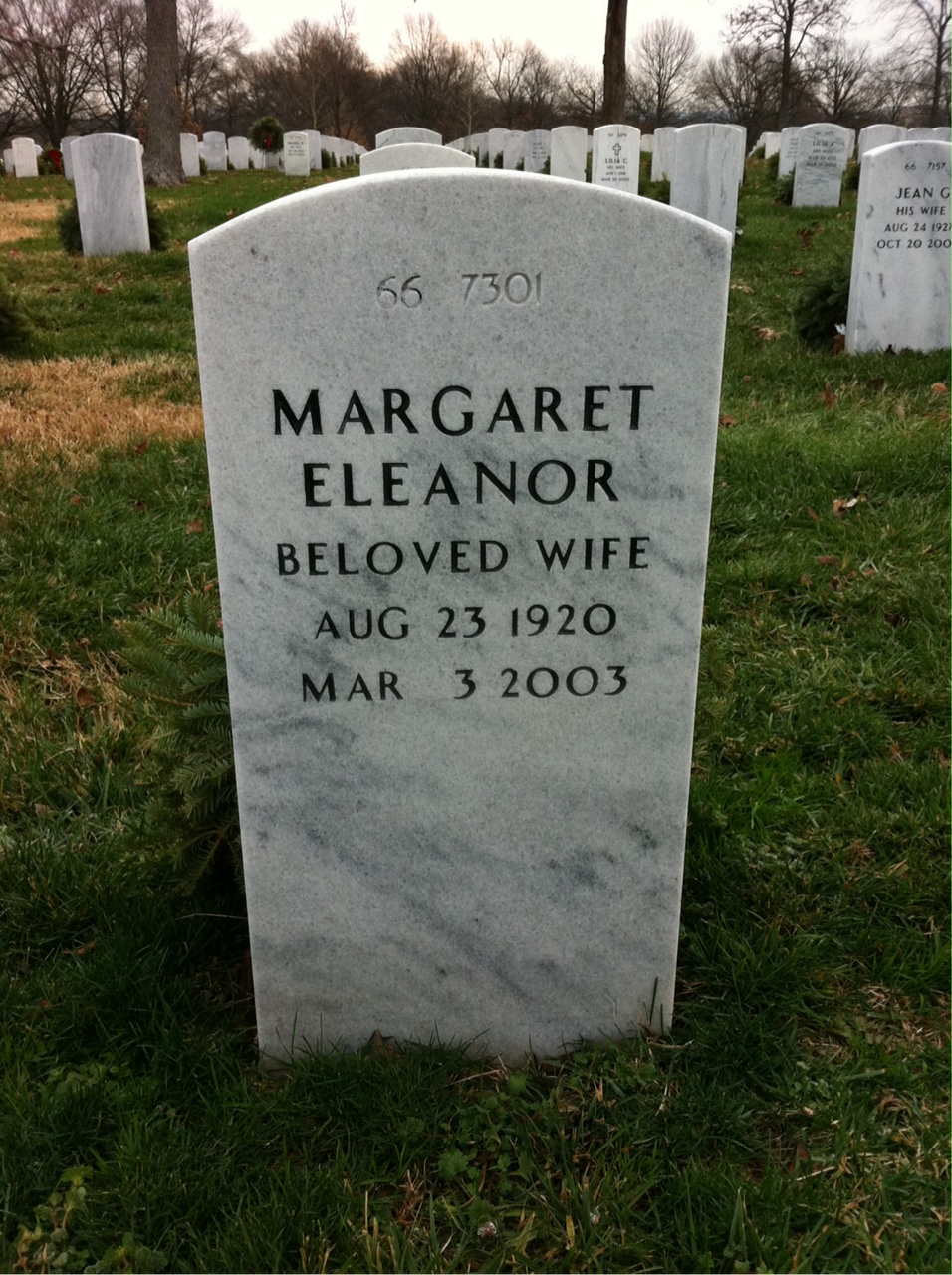 Back of headstone — Stanislaus Mroczkowski