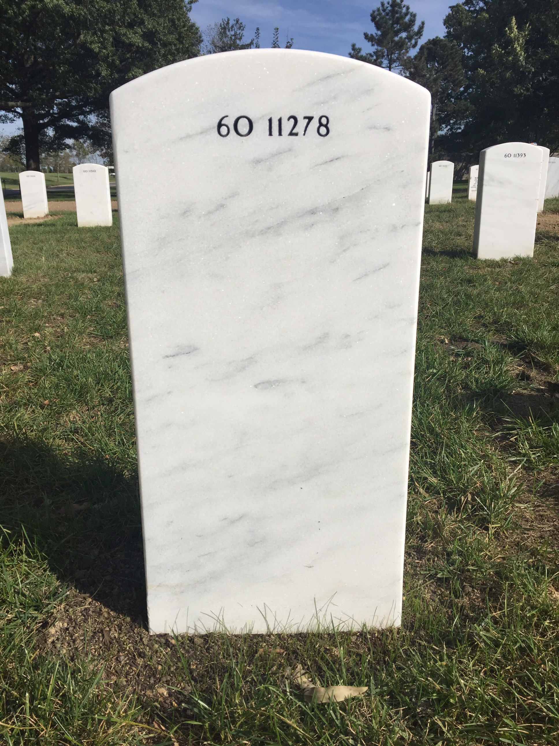 Back of headstone — Wythe Vaiden Brown