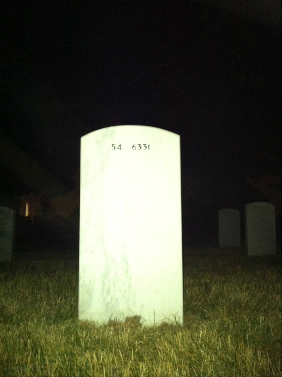 Back of headstone — Eugene Phillips
