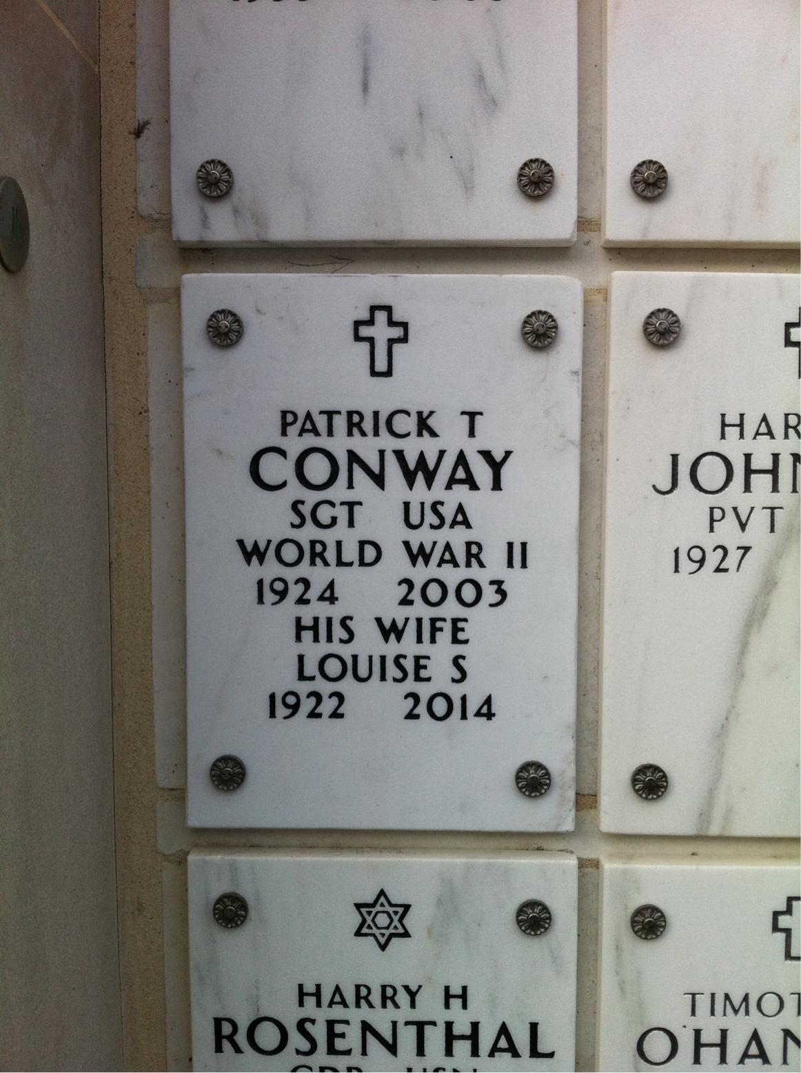 Patrick T Conway