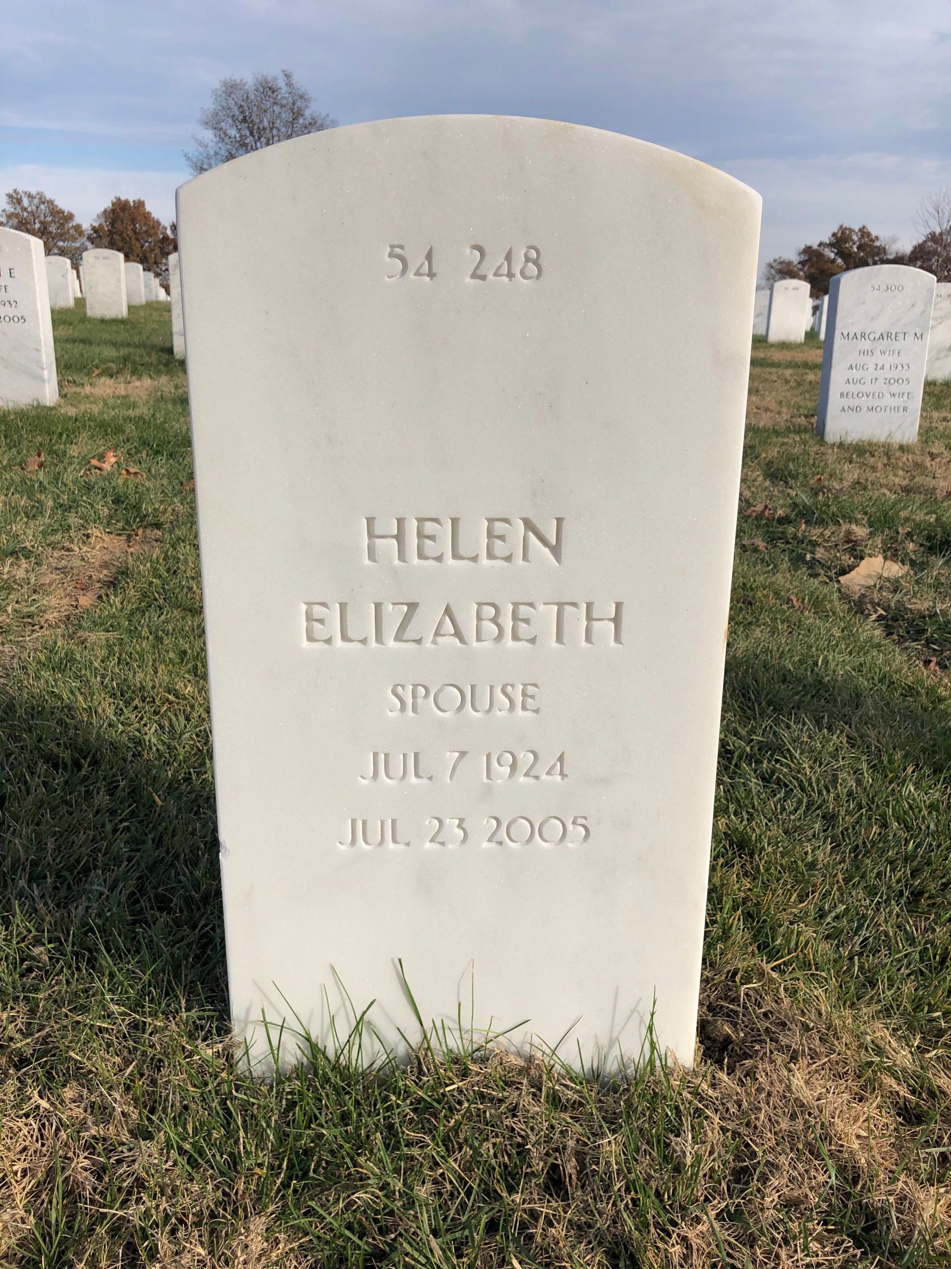 Back of headstone — Joseph Ryan
