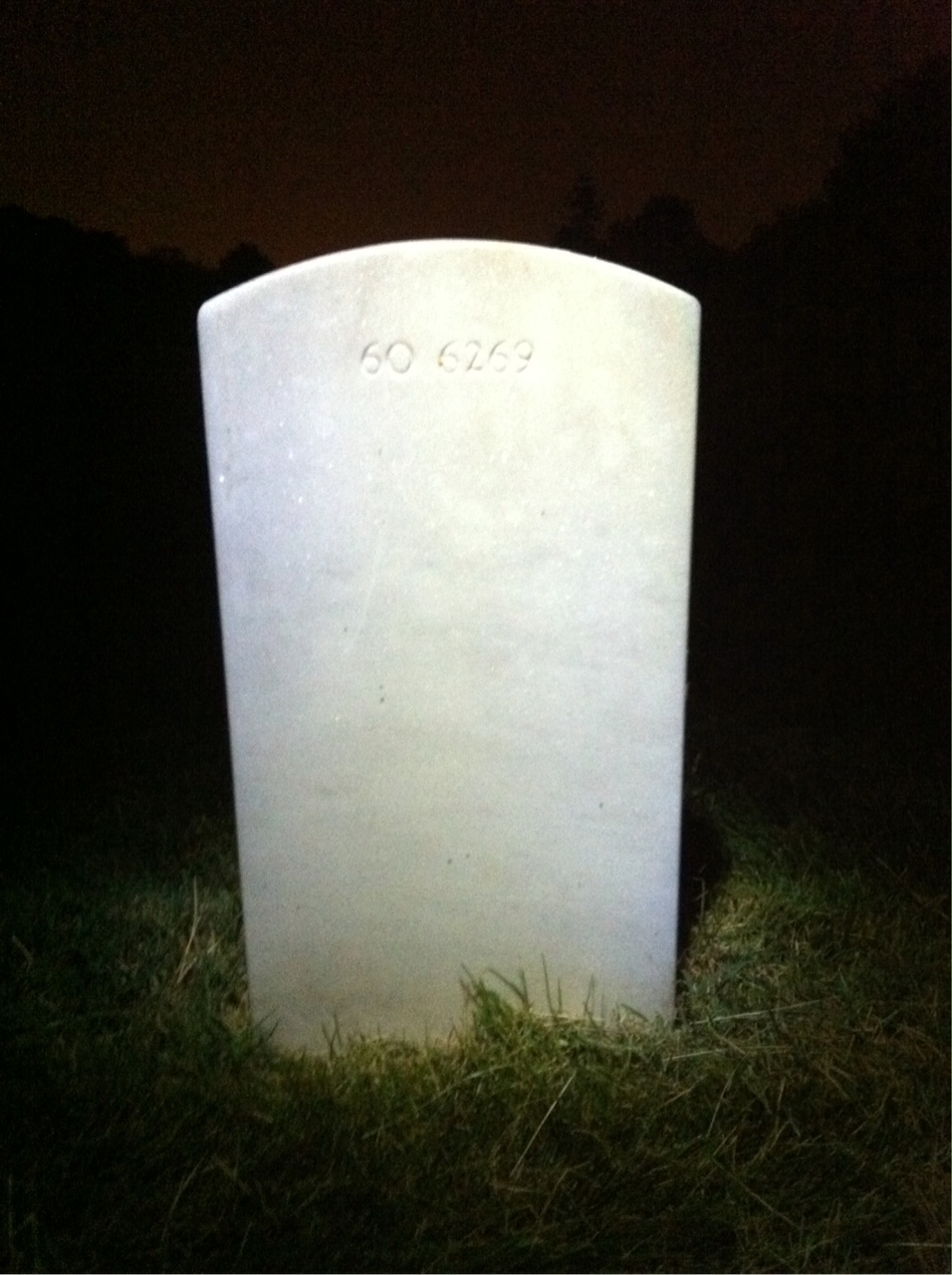 Back of headstone — Theodore Balis