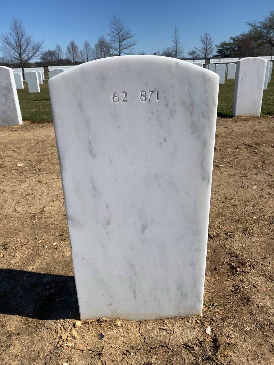Back of headstone — Peter Cummins