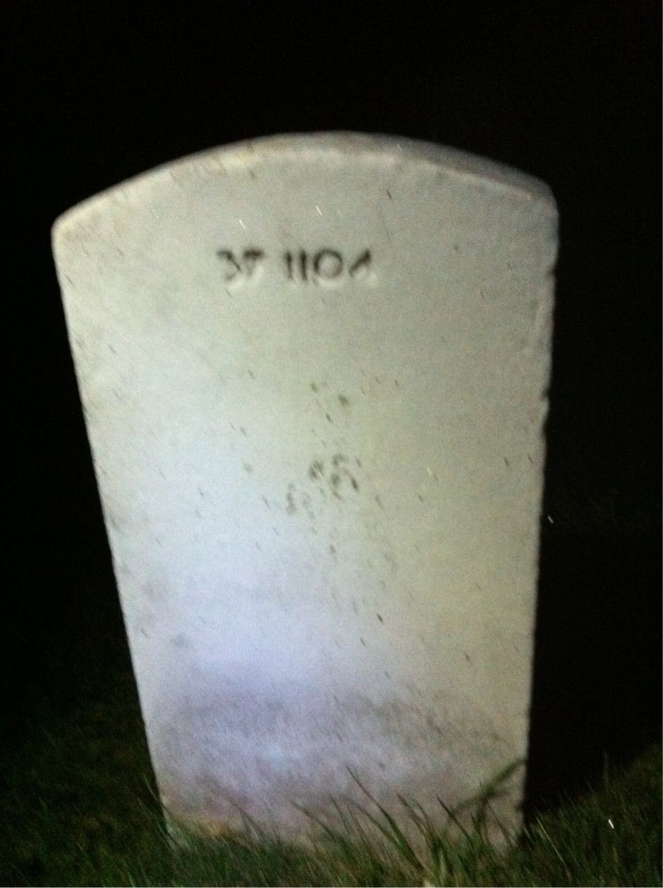 Headstone of Johnnie Lincoln Daniel