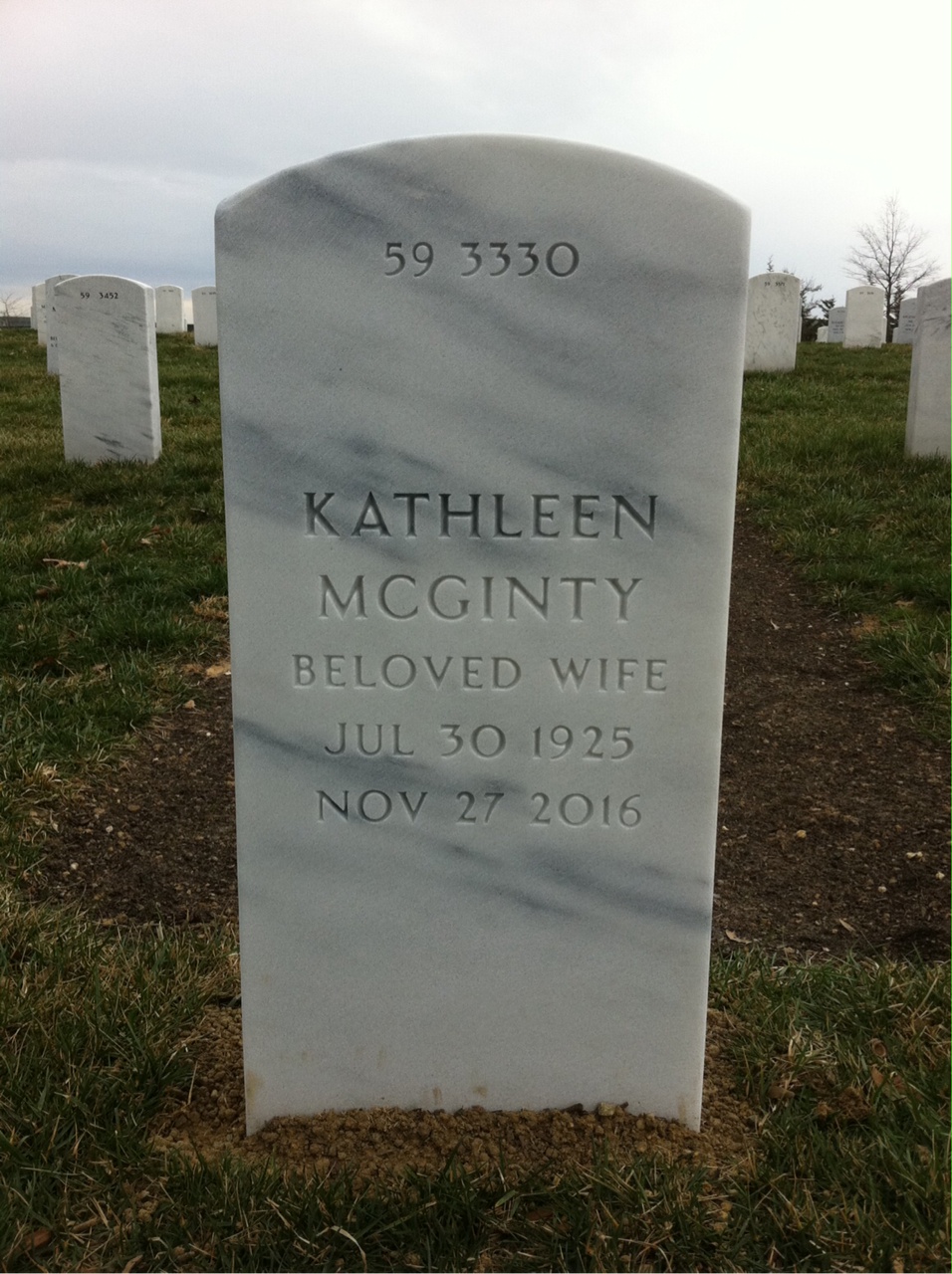 Back of headstone — Joseph Simpson