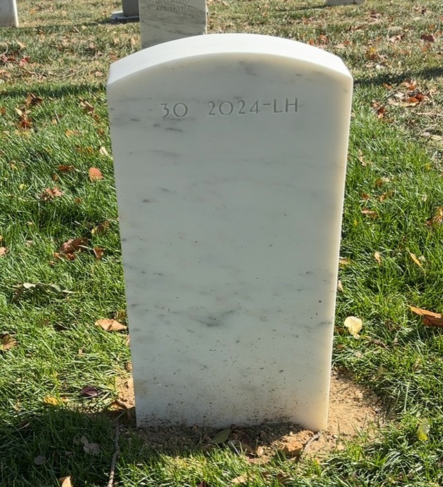 Back of headstone — Robert Boggs