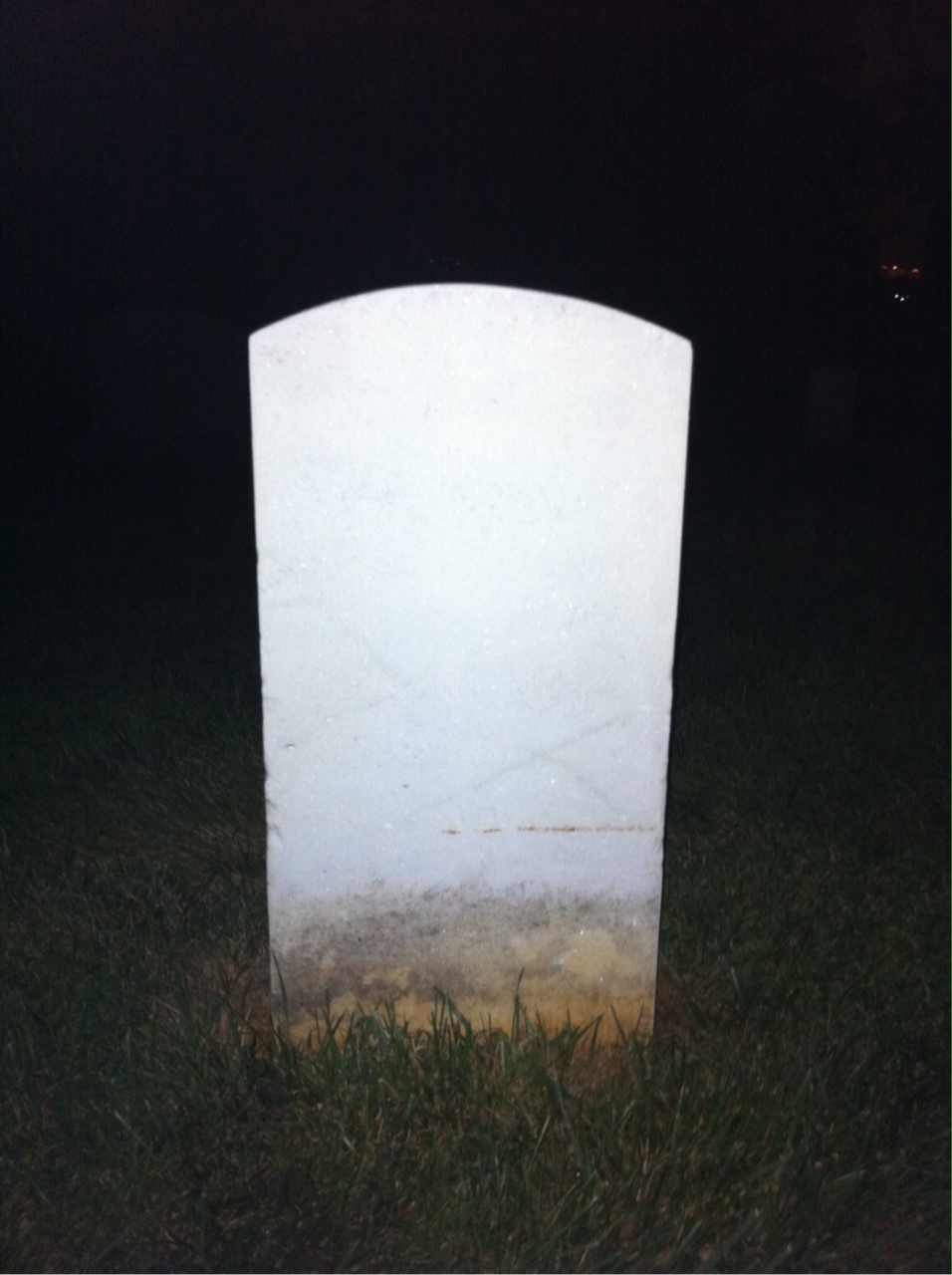 Back of headstone — Jonathan Bigelow