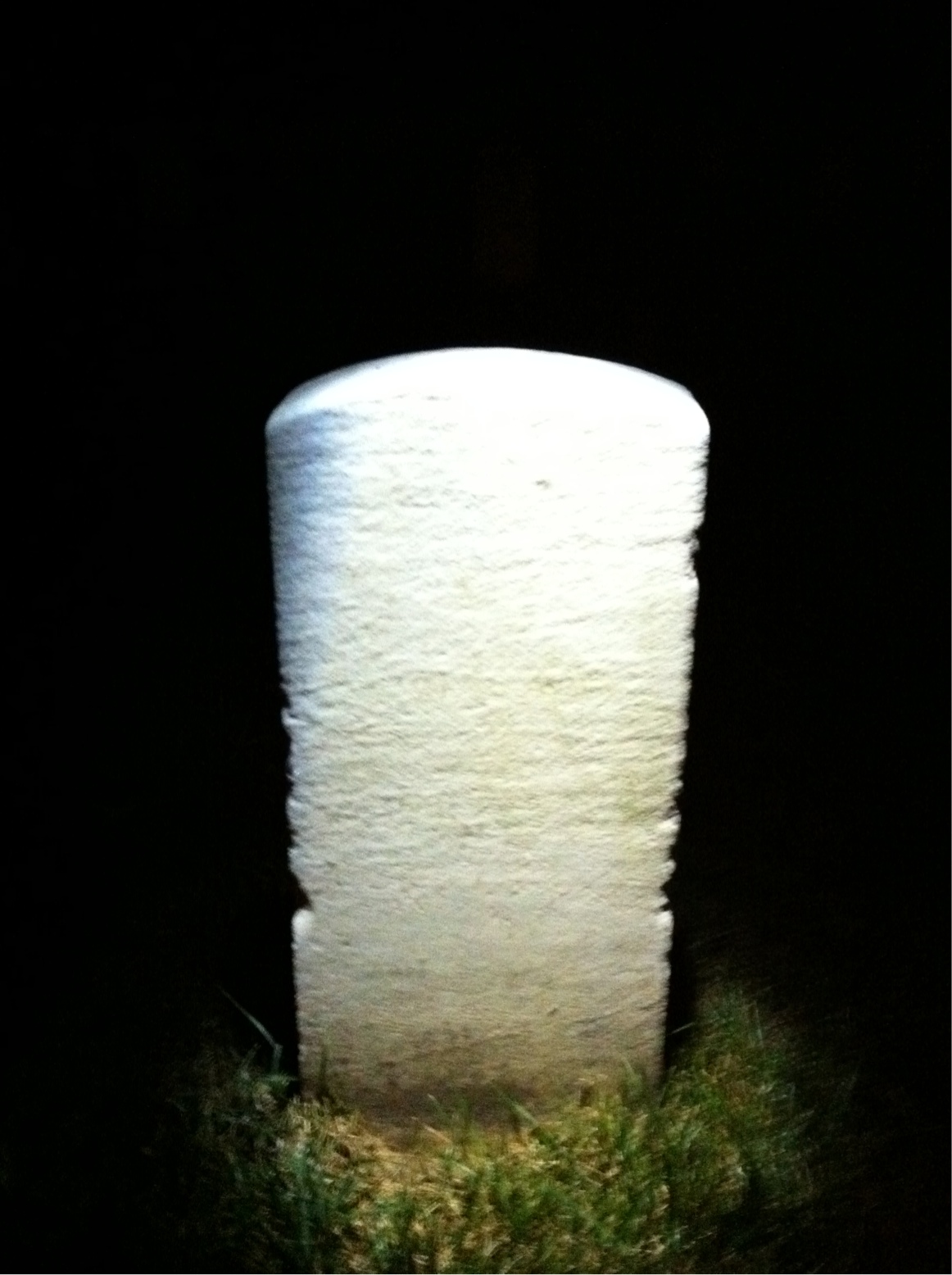 Back of headstone — James Mckenna